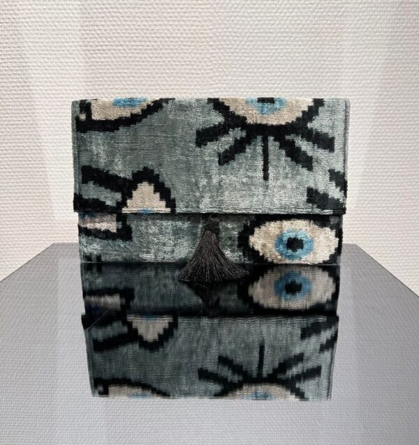 Velvet Clutch Blue Eyes - Bilde 2