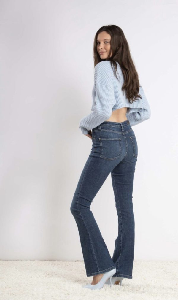 Brooke Recycled Blue Denim - Bilde 2